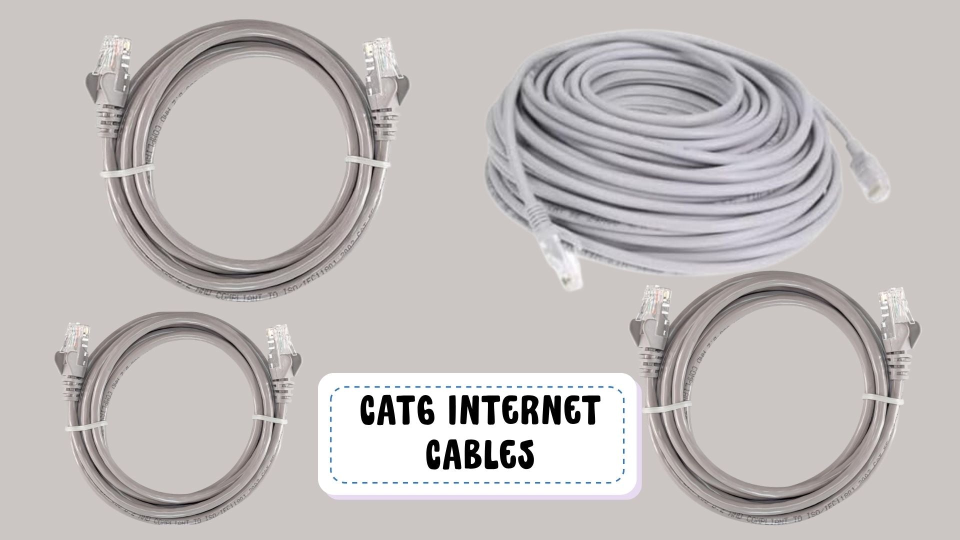 INTERNET CABLES CAT6