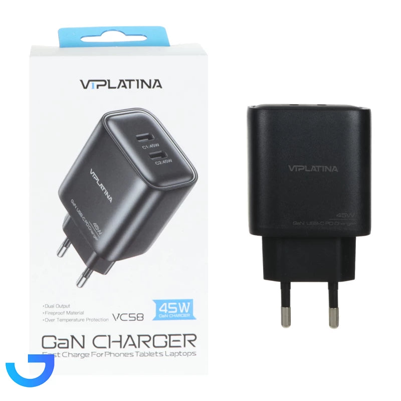 VIPLATINA 45W CHARGER VC58