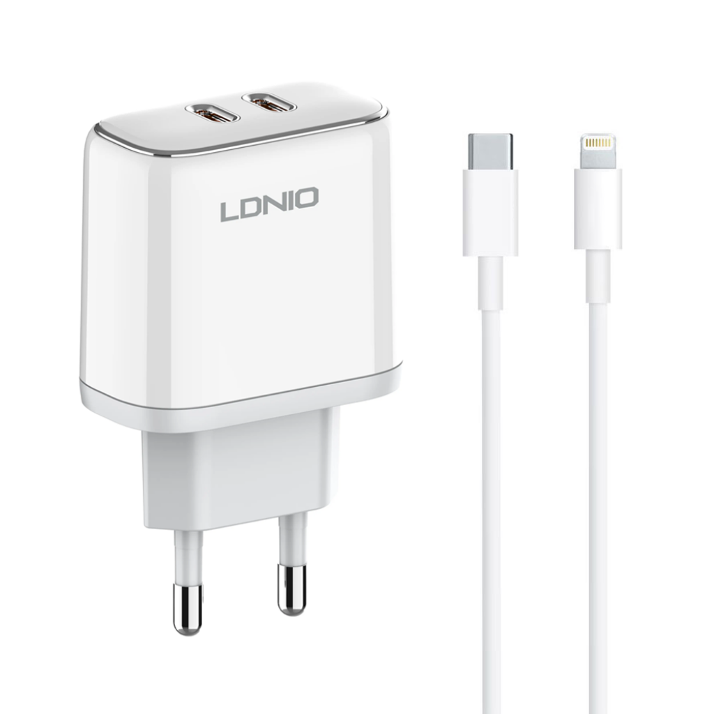 35W Fast iPhone Charger Adapter Compatible with iPhone -LDNIO A2528C