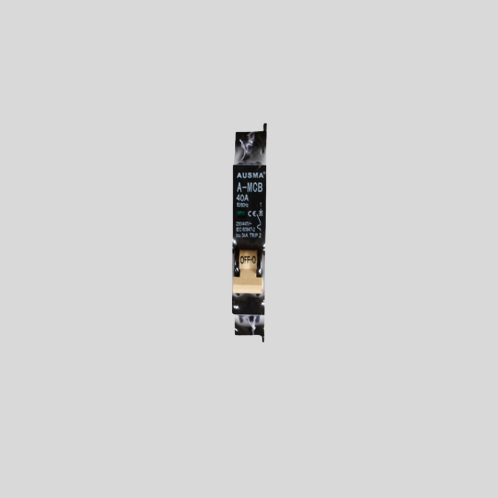 Ausma A-MCB Single Pole Circuit Breaker 40A