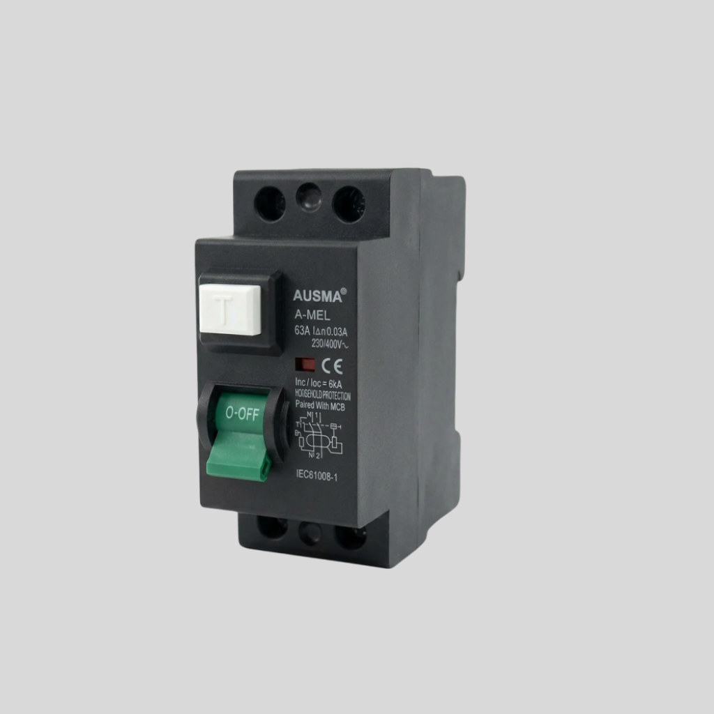 Ausma Minirail Earth Leakage 63A,  A-MEL