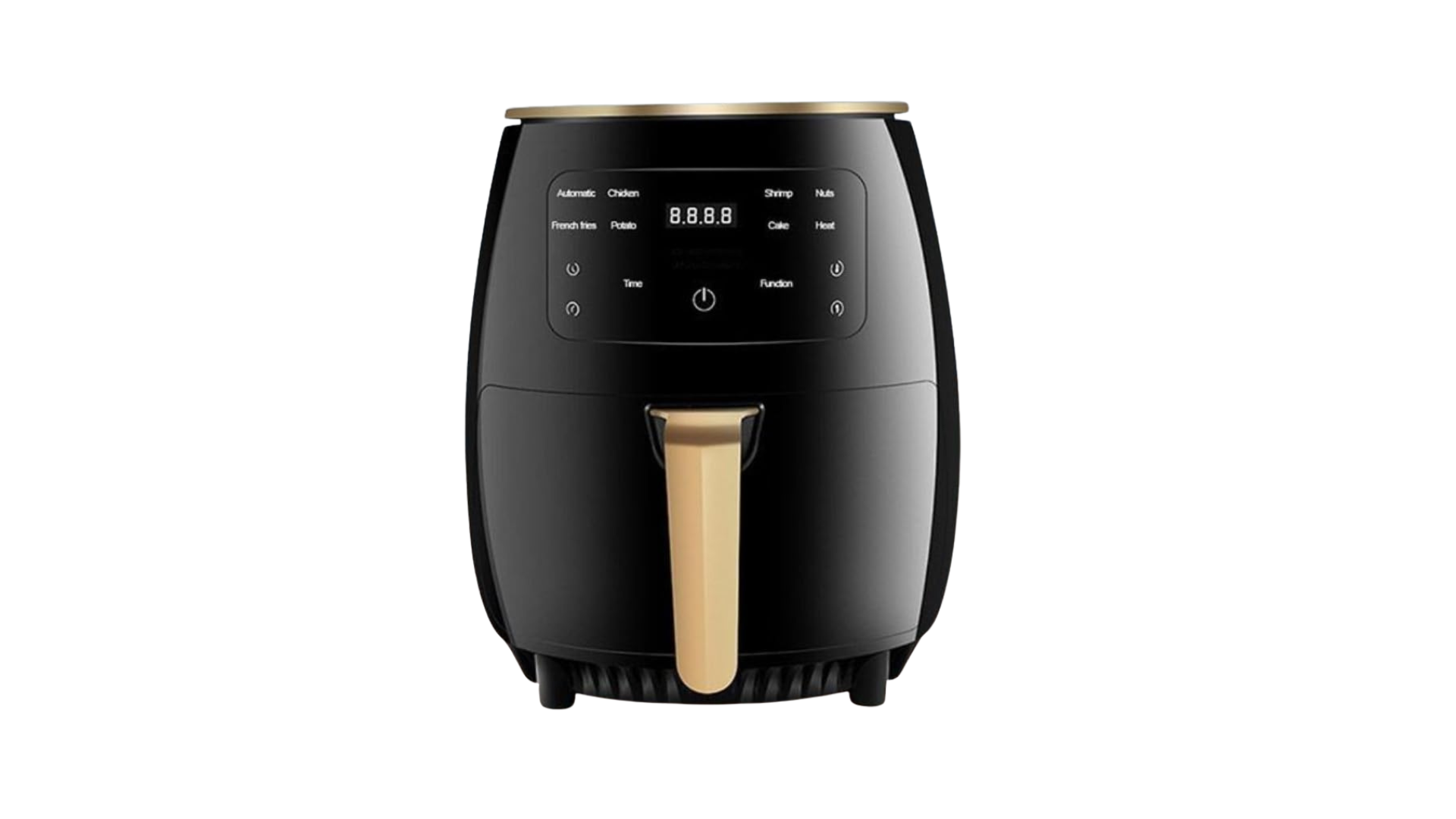 6L Air Fryer – Digital Space-Saving Compact Air Fryer with Nonstick and Dishwasher Safe Basket, Quick & Easy Meals in Minutes, Features Digital Timer Reminder