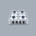 Portable 4 Plate Gas Stove | 4 Burner Stainless Steel Cooker