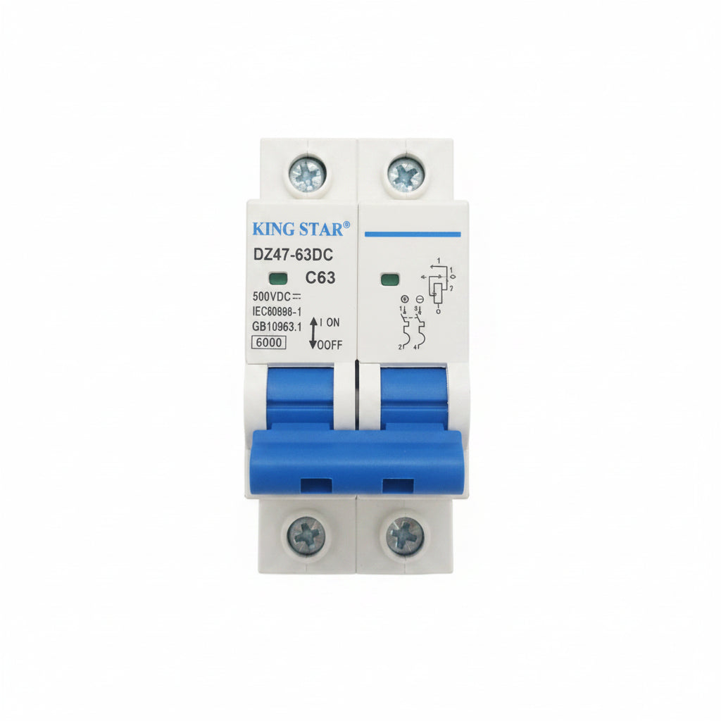 King star DC Circuit Breaker C63 double pole